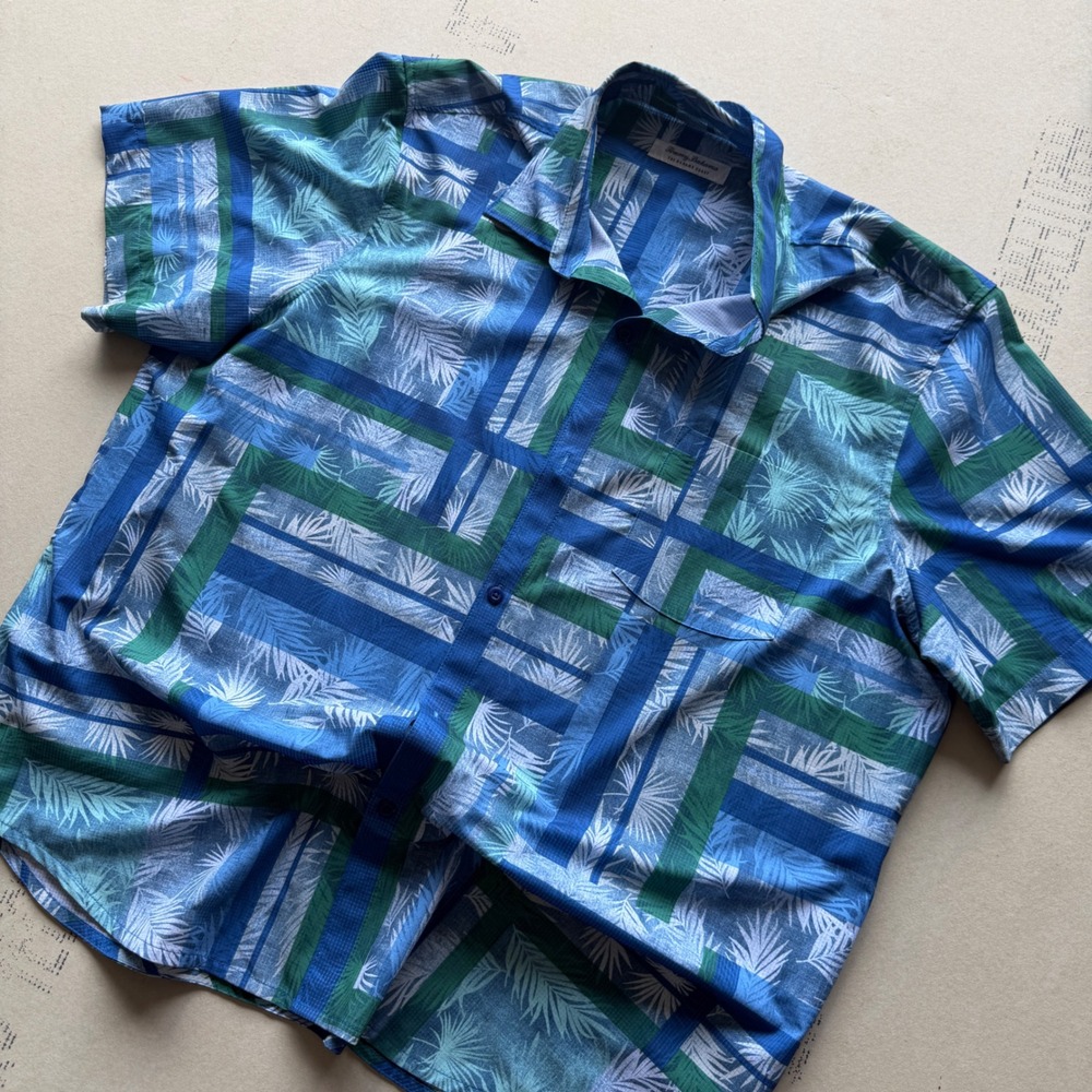 Y2K Surf Tommy Bahama T-shirt Button Down Shirt